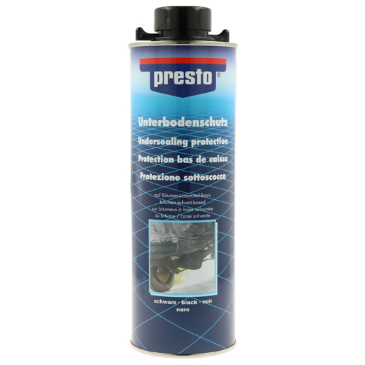 presto Unterbodenschtz Bitumen schwarz 603239 für Spritzpistole 1,0 lt